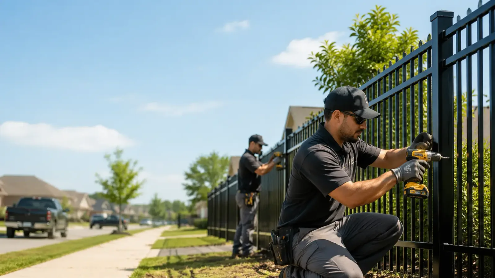 Metal Fence Installation in Poplar, WI
